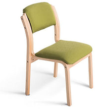ZHJING Seggiola da Bar Scrivanie Europee Schienale e sedie Sedia in Tessuto Lavabile Cafe Chair Appartamento Semplice Computer Chair