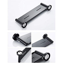 WDGNY mensola da bagno ad angolo mensola bagno doccia caddies stoccaggio in acciaio inox doccia rack foratura parete antiruggine 0903