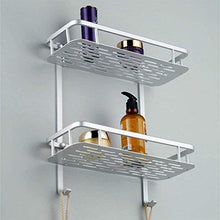 AINIYF Bagno Bagno Doccia Mensola Organizzatore a Parete in Vetro temperato Solid Installazione di Rame Punch, 6 Formati (Dimensioni: 61x12cm)