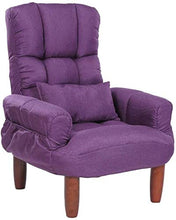 -Recliner Pieghevole Lazy Divano Sedia a Sdraio Balcone Lounge Divano Sedia Poltrona Pranzo Sedia da Pranzo Patio Sedia da Giardino Sun Lounge Couch Sedia Laterale Sedia da Guest S