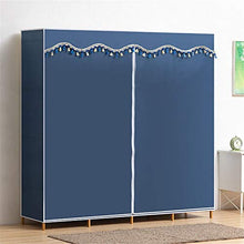 Armadio per vestiti fai-da-te Portable grande armadio camera da letto i vestiti Mobili armadio Tessuto non tessuto Guardaroba pieghevole panno dell'organizzatore di immagazzinaggio Free Standing vesti