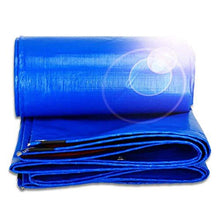 MTYLX Outdoor Multifunzionale Tela Cerata, Tenda All-Purpose Heavy Duty Blue Orange -0.35Mm 180G / M2,B,Mt 4X5