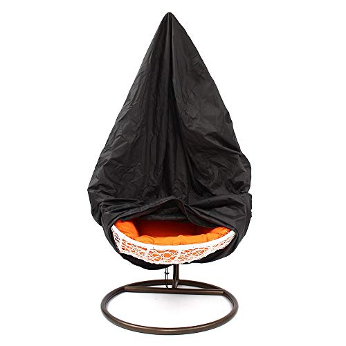 Tetto del Dondolo da Giardino Swing Chair Pesante Impermeabile della Calotta di Protezione Esterna Patio Hanging Sedia Copertura Antipolvere Wicker Egg per Dondolo/Amaca da Giardino