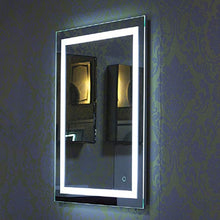 MOZUN Specchio per Illuminazione da Parete a Led da Bagno con Specchio per Il Trucco Dimmerabile Touch Screen Lcd Adatto per Bagno / Hotel / Famiglia