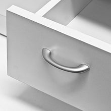 Deuba Armadietto Sottolavabo Mobile da Bagno 63X54x30 Ripiano con Anta 3 cassetti Lavandino Bianco
