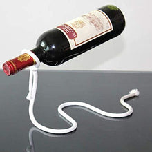 Riveryy Porta Bottiglie Di Vino portavini personalizzato Corda in Bianca Nylon con Anima in Ferro Creativa Scaffale Vino Accessori per Sala Da Pranzo, Camera Da Letto e Cucina