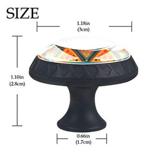 Fiore Africa 4 PCS Pomelli per Porta, Pomolo per Mobile, Pomelli per Mobili con Viti, Maniglia per Armadietto, Pomelli per Porta, Pomelli per Cassetti per Porta, Armadio, Cassetto e Credenza