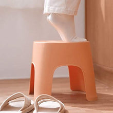 ECSWP QWBGJSNM Banco Casalinghi Bagno Sgabelli Row Sgabelli Bagno plastica Sgabello Ispessimento dei Bambini for Adulti Piazza Pratico Sgabello Piccolo banco (Color : B)