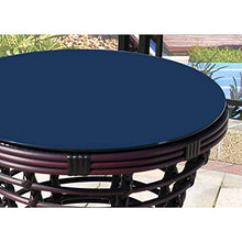 HLZY Tavolo in Vimini in Rattan mobili in Patio e Set Sedia, Patio Mobili da Giardino Tavolo e sedie Set Set di tavolino da caffè con Conversazione per Giardino all'aperto a Bordo Piscina (Color : A)