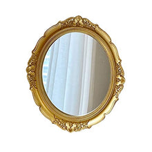 dhcsf Specchio per vanità Desktop Specchio da Bagno Specchio per Il Bagno ad Alta Definizione Lente d'Ingrandimento Adatta per la Camera da Letto da Tavolo da Letto