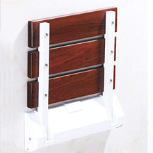 Sconosciuto Sgabello Pieghevole in Legno Massello Sgabello per Doccia Corridoio Muro Sgabello Scarpa Sgabello Sedia da Bagno Sedia da Bagno Sedia da Parete Sedia da Parete Pieghevole-A Grigio Argento