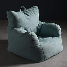 Poltrone Pigro Divano Sofa Estraibile e Lavabile Svago Pigro Divano Schienale Camera da Letto Carino Affitto (Color : Blue, Size : 80 * 78 * 63cm)