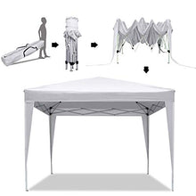 Hikole Gazebo Giardino Tenda Gazebo 3x3/3X6 Pieghevole Impermeabile Gazebo per Feste Gazebo Esterno con 4 Pareti Laterali