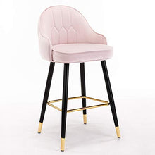 Sgabelli da bar, sedia da soggiorno cucina domestica, seggiolone ristorante hotel, con poggiapiedi, cuscino in spugna, morbido e confortevole/C / 55CM