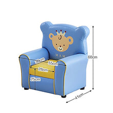 JIE KE Poltrona per Bambini Cute Cartoon Asilo Gioco Sedia Divano L55cm * L41cm * H60cm Comodo Divano