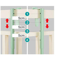 GAOLIM Ripiano per Balcone Pieghevole Tavolo da terrazza Regolabile in Altezza Ripiano per ringhiera per Patio Ripiano Multifunzionale Marrone/Bianco/Verde/Oro Flash Pieghevole, Multifunziona