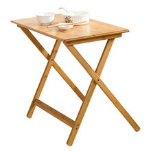 Attrezzatura domestica Tavolo pieghevole Tavoli da giardino Tavolo da pranzo Tavolo da pranzo Semplice da esterno portatile per uso domestico Piccolo appartamento in legno massello (Dimensioni: 70