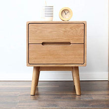 Comò e cassettiere Comodino mobili in Legno massello cassetti armadietto Comodino armadietto da Camera Armadio Basso da Soggiorno Due cassetti Camera da Letto