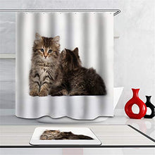 LIYAN Combinazione Bagno. Immagini Chiare E Colori Vivaci Rendono Il Tuo Bagno Pieno di Vita. Accessori da Bagno. Gatto Carino.