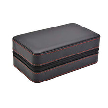 XUSHEN-HU Custodia in Pelle di Viaggio Cigar Humidor, Legno di Cedro e Rimovibile vassoi, Portatile Leggero Cigar Box (1 Pezzo) Sigaro