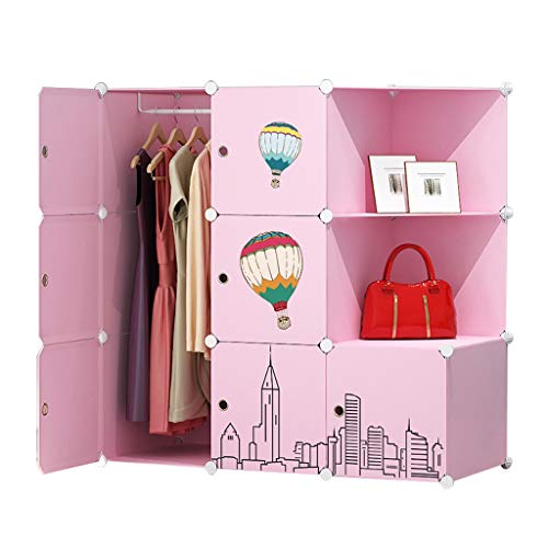 Guardaroba Cloth Armadio Imitazione Semplice Camera da Letto Armadio dei Vestiti Governo di immagazzinaggio Moderna Minimalista Assemblea Armadio XINYALAMP