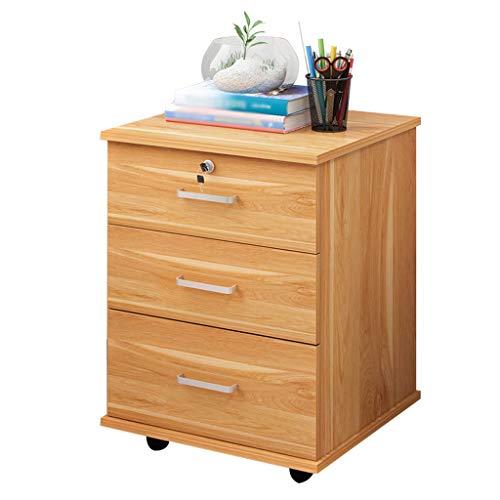 Comodino Multifunzione Assemblea Domestica Addensare da Terra Storage Box Camera Studio Locker Soggiorno Corridoio Maple Colore FANJIANI