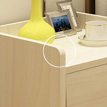 DNSJB Armadietto da Comodino con 2 cassetti Armadietto da Comodino con armadietto Semplice Armadietto Piccolo (Color : B)
