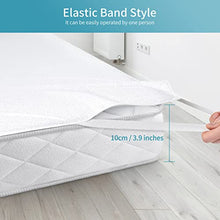 Viedouce Coprimaterasso Impermeabile 160 x 200,Certificato OEKO-TEX,Cotone Coprimaterassi Impermeabili Matrimoniali,Proteggi Materasso Impermeabile con 4 Angoli Elastici,Adatto a Materasso 30 Cm