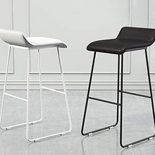 Sedia da Bar per Il Tempo Libero Casa Moderna E Minimalista Sedia da Bar in Ferro Battuto Gamba in Ferro Coffee Shop Seggiolone