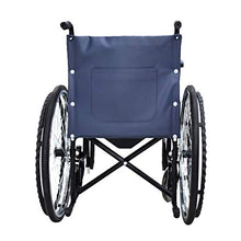 Sedie A Rotelle, Sedia da Toilette con Pedale del Freno A Mano Schienale Confortevole per Donne Incinte/Anziani/Pazienti/Portatori di Handicap A