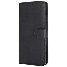 Bear Village Cover Galaxy J8 2018, Custodia Premium Flip Custodia per Samsung Galaxy J8 2018, Custodia con Porta Carte e Chiusura Magnetica, Nero