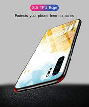 Suhctup Compatibile con Huawei Honor 8 lite Custodia Protettiva in Vetro Temperato 9H + Cornice Paraurti in TPU Silicone Morbido Assorbimento Degli Urti a 360 Gradi Protezione -albero