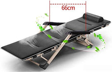 YEXINTMF Sdraio Imbottito gravità Zero Lounge Chair Patio Pieghevole, Pausa Pranzo Esterna Portatile Singolo Siesta Bed Teslin 3D Cotone