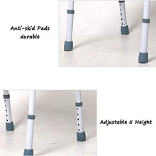 Sgabello da bagno Impermeabile Bath Chair Bagno Bagno Sedia Sedia Regolabile Altezza Sgabello da Doccia Robusta