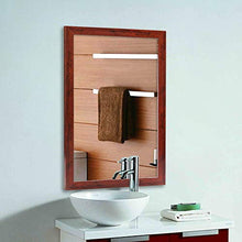 WM Specchio da bagno semplice specchio per il trucco WC specchio da bagno per dormitorio con cornice da appendere alla parete specchio da bagno specchio da bagno - 10.27