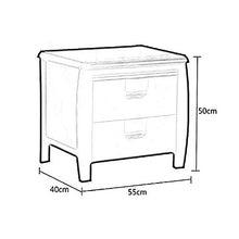 Diaod Comodino in Legno massello Casa nordica Semplice e Moderno Comodino Comodino Armadio per Camera da Letto