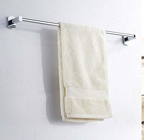 MBYW Portasciugamani Portasciugamani da Bagno Portasciugamani in Rame Asta Singola da Bagno Asta Appendiabiti Lunga Strato Singolo Asciugamano Barra da Bagno Appesa Hardware da Bagno, 40 cm