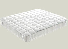 BiancheriaWeb Topper Coprimaterasso Imbottito Antibatterico Matrimoniale Correttore Materasso SV