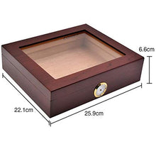 YUMO Portable Viaggio Humidor in Marrone, Cedro Spagnolo