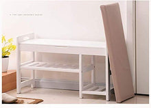 YANG 2 Livello del Pattino tormenta Cambio di Scarpe Panca Bagagli Petto Imbottito Poggiapiedi Ottomana Guardaroba Dressing Table Sgabello Carico 250kg (Size : L/64CM)