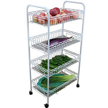 &ripiano di stoccaggio Scaffalature multifunzione Home Living Room Cucina Frutta e verdura Scaffale di finitura per deposito a terra Scaffale di finitura