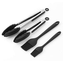 Omabeta Utensili da Forno Pentole antiaderenti in Silicone da spolverare per Barbecue