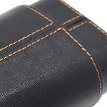 Umidificatore a scatola isolante Casi Portatile Cigar Box Tre sigari importati Cigar Box Cigar Humidor Viaggio Cigar Box Sigaro in Pelle Custodia in Pelle lucidata a Mano in Pelle di Alta qualità