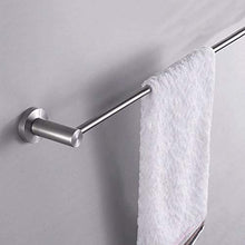 Portasciugamani 304 bagno in acciaio inox satinato spazzolato a parete unipolare 70 cm (28 pollici) Punch portasciugamani