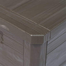 ZRB Baule da Giardino, Scatola da Giardino, Contenitore per Esterni per Patio Attrezzi per Giardinaggio, Cuscini, Accessori Piscina, Cuscini, 74 galloni, Marrone, plastica,Multibox