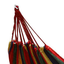 MEILUAIMU Ice Mesh Hammock Altalena Singola Antiaderente a Strisce Rosse 280 * 80 con Custodia in Corda Amaca da Esterno antiribaltamento