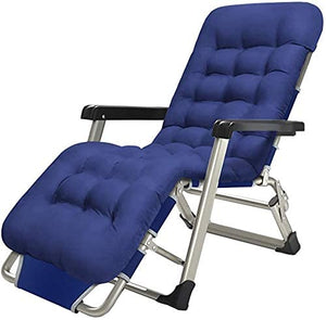 FACAZ Sedia da Giardino reclinabile con Cuscino Lettino Prendisole Pieghevole per Patio in Spiaggia Sedia da Campeggio reclinabile per Esterni Sedie a Sdraio per Il Tempo Libero Max.250kg