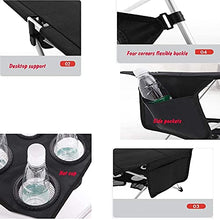 Tavolo da picnic all'aperto Tavolo da terrazzo tavolo da esterno Pieghevole da esterno Multifunzionale Picnic Pieghevole Tavolo Pieghevole Portatile Camping Stand Stant Piegatrice Ultra-Light Pieghevo