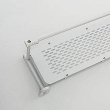 HYYDP Parete Porta Salviette Scaffale per Asciugamani in Alluminio Hotel Famiglia Cucina Bagno Doppio Ripiani Materiali di Protezione Ambientale Impermeabile e antiruggine