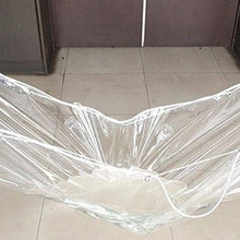 GGYMEI Telo Impermeabile Esterno, Telone Impermeabile Trasparente Resistenza allo Strappo, Spessore Isolamento 0,3 Mm per Fabbrica Agricola All'aperto Compresse di Plastica